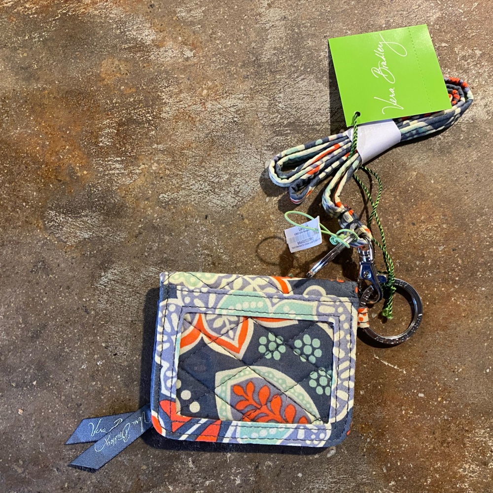 Vera Bradley Wallet on Lanyard